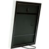S46DF1 Cornice in bianco con bordo argentato 13x18 cm