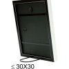 S46DF1 Cornice in bianco con bordo argentato 13x18 cm