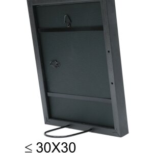 S46DF2 Cornice nera con bordo argentato 13x18 cm