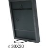 S46DF2 Cornice nera con bordo argentato 13x18 cm