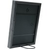 S46DF7 Cornice per quadri in grigio con bordo argentato 20x30 cm