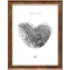 S46EA3 Cornice in legno color oro 30x45 cm