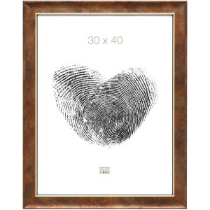 S46EA3 Cornice in legno color oro 40x50 cm