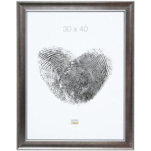 S46ED1 Cornice in legno color argento 13x13 cm