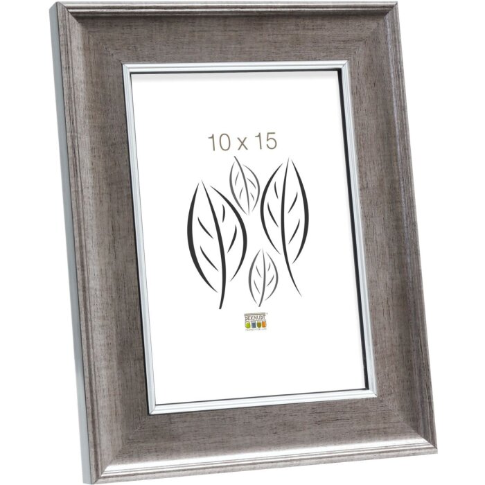 S46ED1 Cornice in legno color argento 18x24 cm