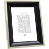 S46GD2 Telaio in nero combinato con argento 30x40 cm
