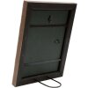 S46HF3 Cornice in legno marrone con superficie ondulata 15x15 cm