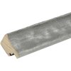 S46HF7 Cornice in legno grigio con superficie ondulata 20x25 cm