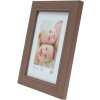 S46KF3 Cornice in legno beige con profili perlati 20x25 cm