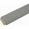 S46KF7 Cornice in legno grigio con profili perlati 20x20 cm