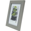 S46KF7 Cornice in legno grigio con profili perlati 20x28 cm