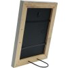 S46KF7 Cornice in legno grigio con profili perlati 20x28 cm