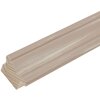 S46LF3 Cornice dipinta in beige in stile rustico 15x20 cm