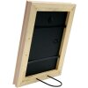 S46LF3 Cornice dipinta in beige in stile rustico 15x20 cm