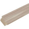 S46LF3 Cornice dipinta in beige in stile rustico 40x50 cm