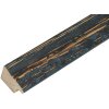 S46MF2 Cornice in legno nero con finitura anticata 13x18 cm