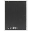 S46MF2 Cornice in legno nero con finitura anticata 18x24 cm