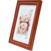 S46MF3 Cornice in legno marrone con finitura anticata 18x24 cm