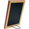 S46MF3 Cornice in legno marrone con finitura anticata 18x24 cm