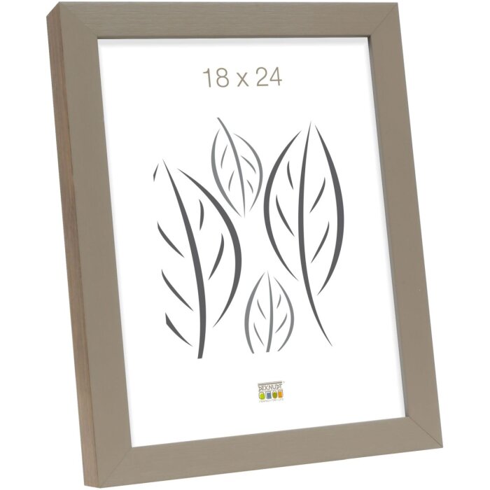 S46PH3 Cornice in legno beige con bordo color legno 20x20 cm