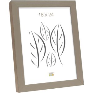 S46PH3 Cornice in legno beige con bordo color legno 20x20 cm