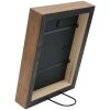 S46PH3 Cornice in legno beige con bordo color legno 20x20 cm