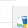 Etichette A3 Premium, carta bianca 297x420 mm opaca 100 pz.