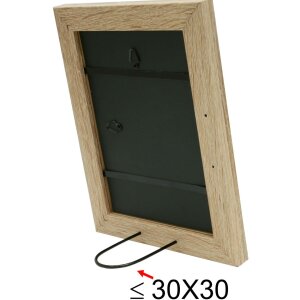 S49BH1 Cornice in legno naturale 20x25 cm