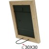 S49BH1 Cornice in legno naturale 20x25 cm