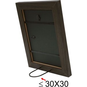 S49BH2 Cornice in legno scuro 13x18 cm