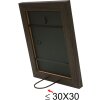 S49BH2 Cornice in legno scuro 18x24 cm