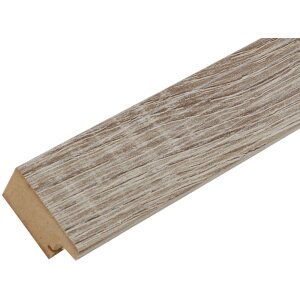 Cornice di legno Deknudt S49BH3 grigio 20x20 cm