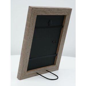 Cornice di legno Deknudt S49BH3 grigio 20x20 cm