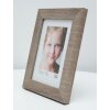 Cornice di legno Deknudt S49BH3 grigio 20x20 cm