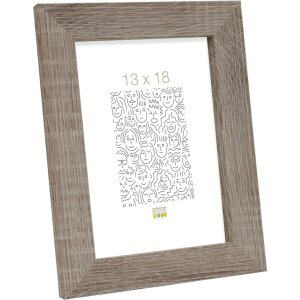 S49BH3 Cornice in legno grigio 30x30 cm