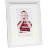 S54SF1 Cornice bianca con scomparto per il testo (con testo francese) 10x15 cm