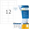 Etichette di inserimento nome A4 75x40 mm in cartone bianco non adesivo 300 pz.