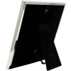 S57MB1 Cornice in metallo argentato con giraffa 10x15 cm