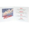 S58RL2 Doppia cornice in plastica trasparente per foto verticali 5,5x8,6 cm