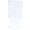 S58SC1 Cornice magnetica trasparente con supporto 10x15 cm