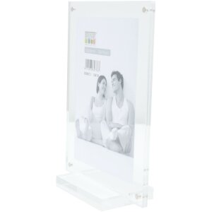 Deknudt S58SC1 Cornice magnetica trasparente con supporto 20x20 cm