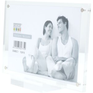 Deknudt S58SC1 Cornice magnetica trasparente con supporto 20x20 cm