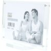 Deknudt S58SC1 Cornice magnetica trasparente con supporto 20x20 cm