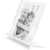s58sd1 Cornice trasparente di 5,4mm di spessore con supporto bianco 13x18 cm