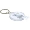 s66ga2 Portachiavi rotondo in plastica con foto 3,3x3,3 cm