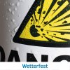 Etichette A4 Pellicola adesiva per esterni 210x297 mm bianco adesivo estremamente forte 50 pezzi