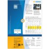 Etichette A4 Pellicola adesiva per esterni 210x297 mm bianco adesivo estremamente forte 50 pezzi