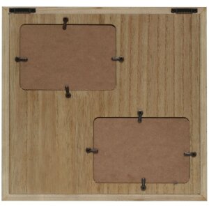 S67TS3 Cornice da galleria in bianco con supporto in...