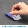 Etichette per cartelline A4 bianche 192x38 mm Mobili-rimuovibili opache 700 pz.