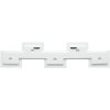 S68RK1 Cornice da galleria in bianco per 5 foto 10x15 cm
